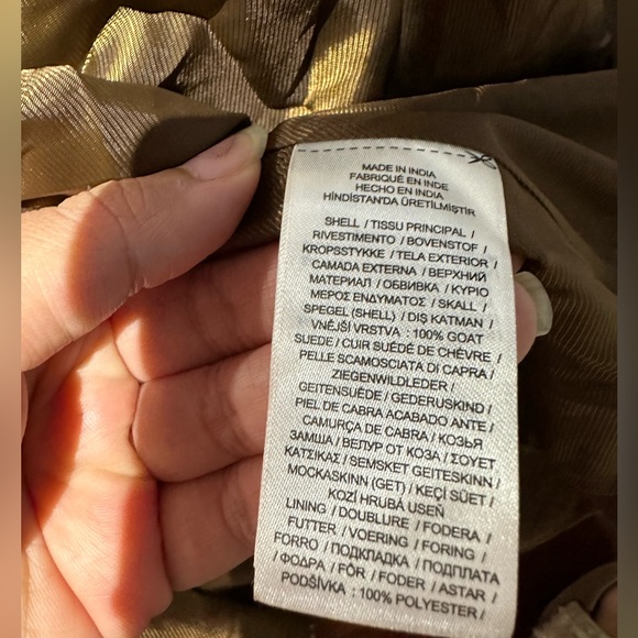 Ralph Lauren Goat Suede Trench - NWT Brown Suede Jacket - Picture 9 of 16